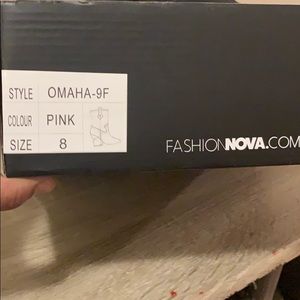 Pink cowgirl boot heels